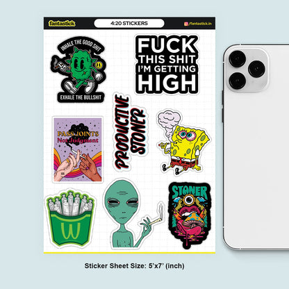 4:20 Sticker Sheet