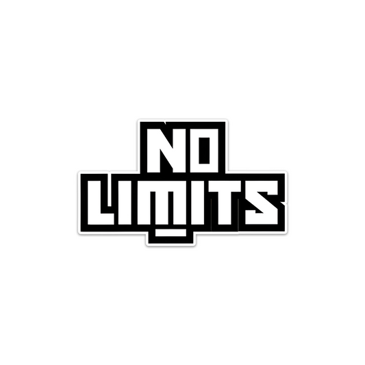 No limits Car sticker