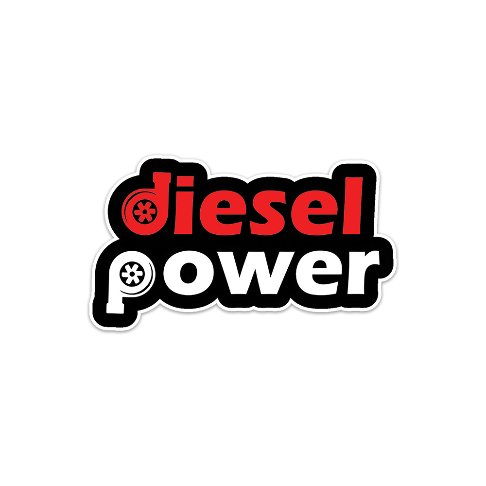 Diesel Power Car sticker