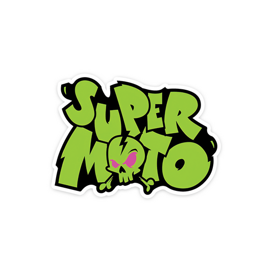 Super Moto Bike sticker