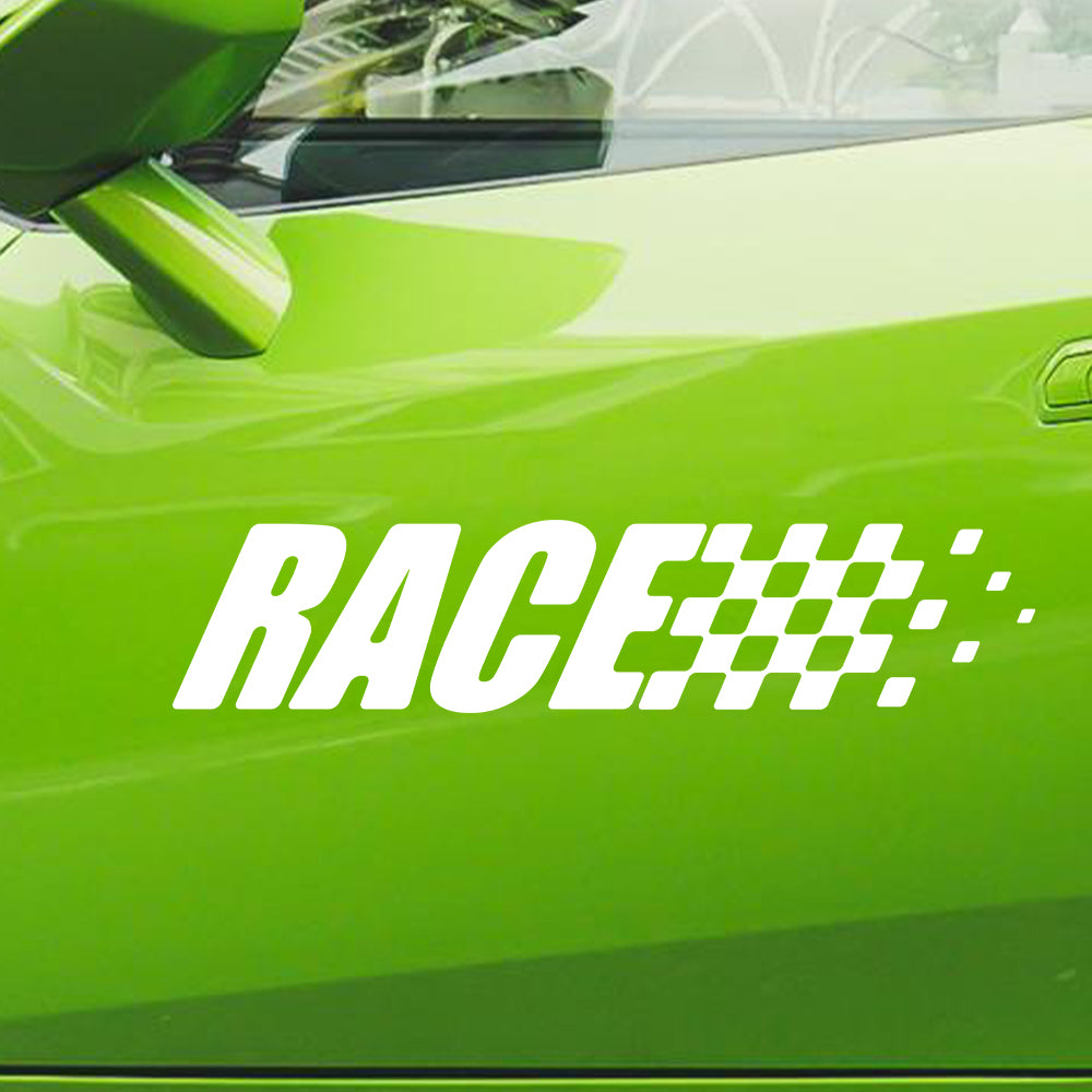 Race Car decal