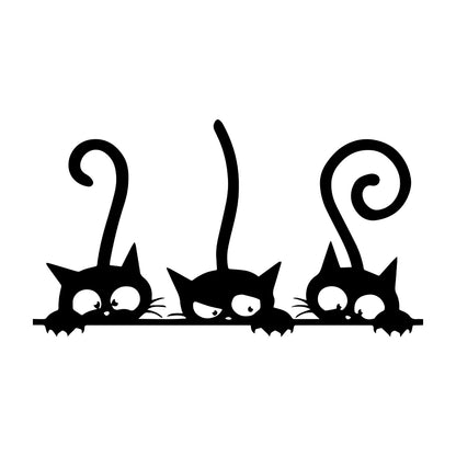 Freaky Cats Car decal