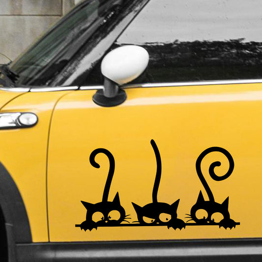 Freaky Cats Car decal