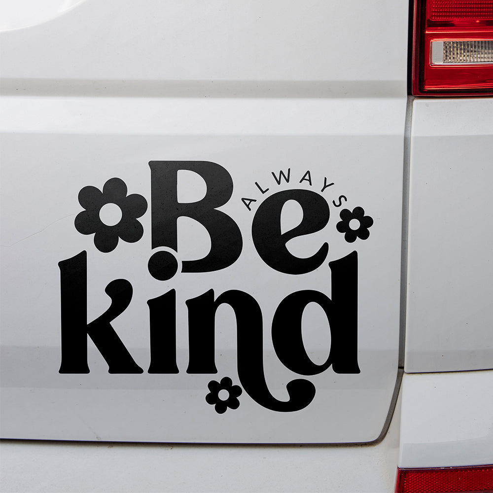 Be Kind Car decal