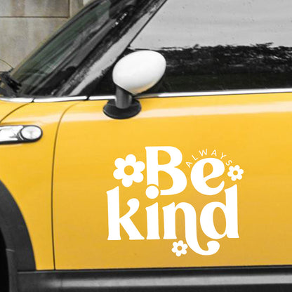 Be Kind Car decal