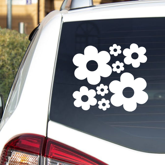 Cute Flowers Car decal