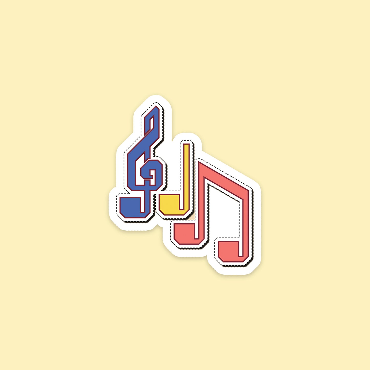 Musical Symbols Sticker