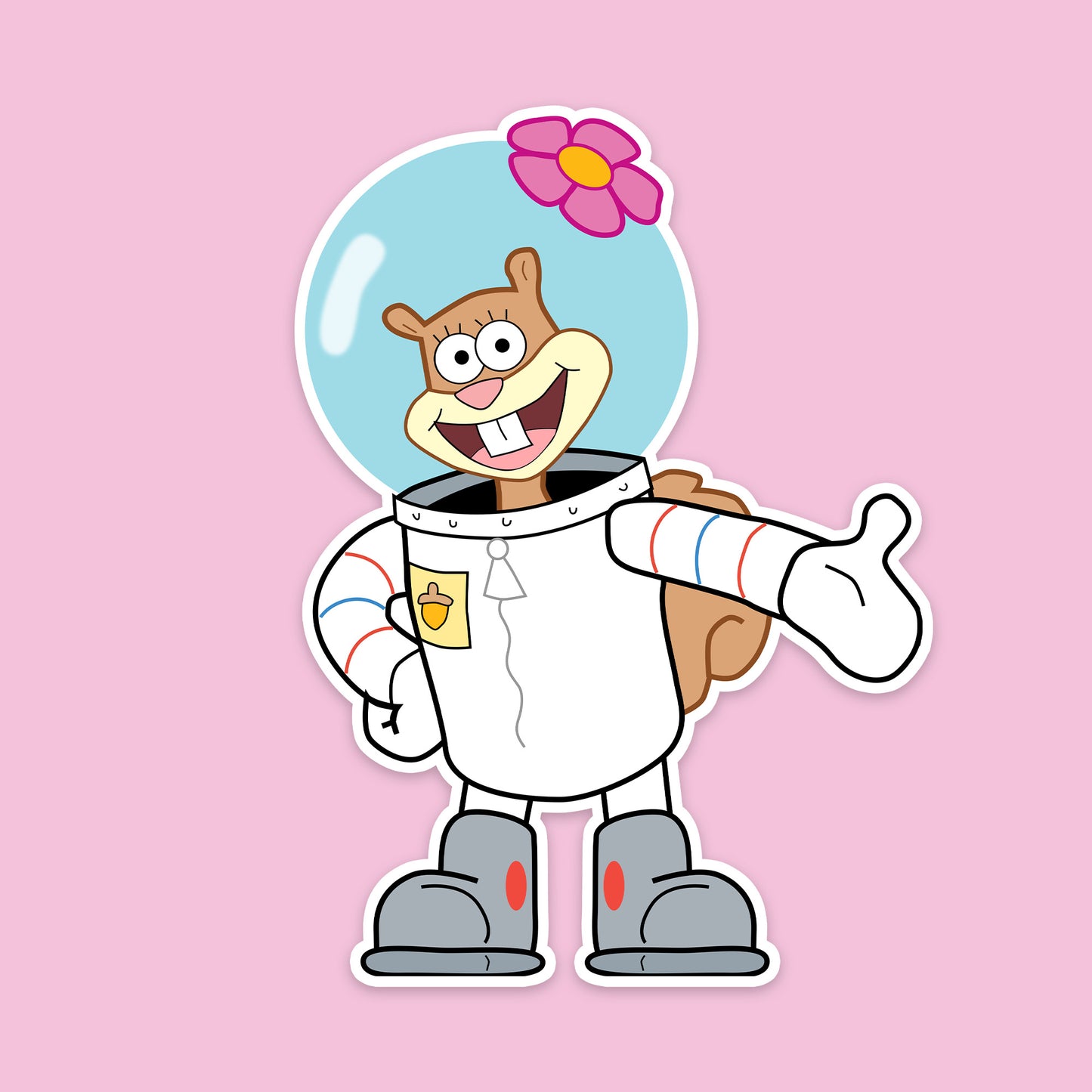 Sandy Sticker