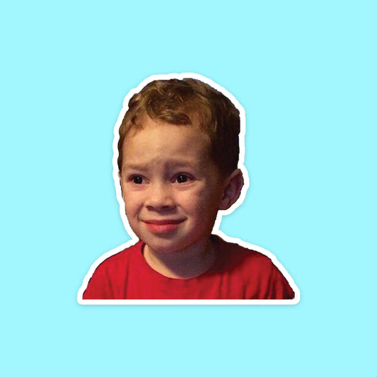 Boy Meme Face Sticker