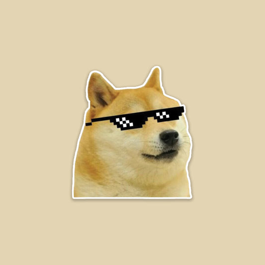 Savage Doge Meme Sticker