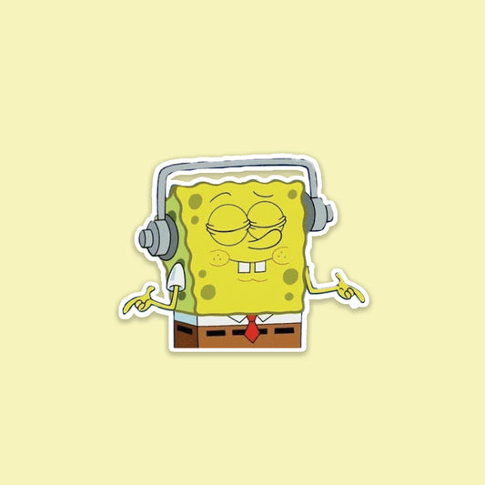 Chill Spongebob Sticker