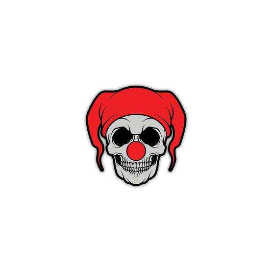 Joker Skull Sticker