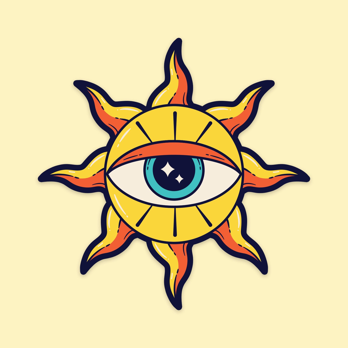 Hypnosis Eye Sticker