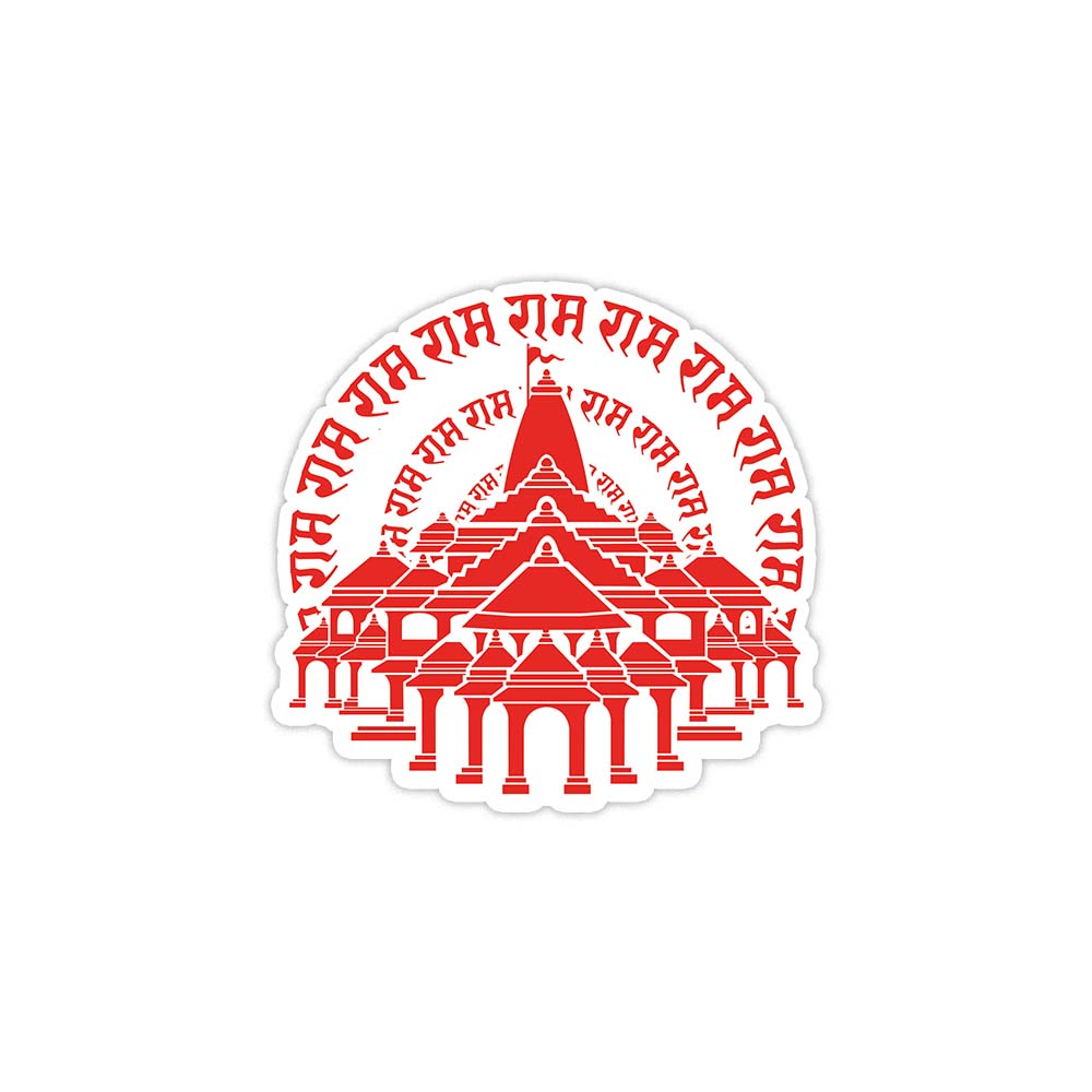 Ram Mandir Sticker