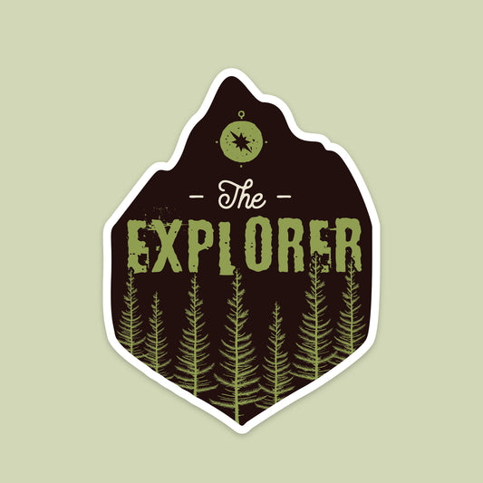 The Explorer Sticker