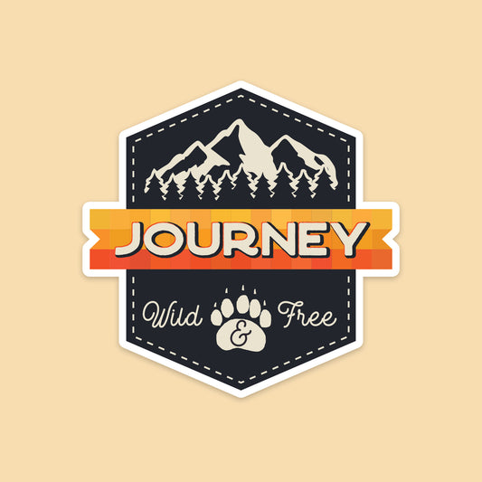 Wild Adventure Sticker