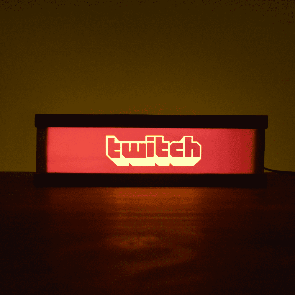 Gamer Letter Light Box