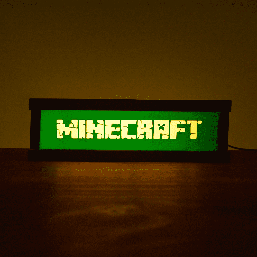 Gamer Letter Light Box