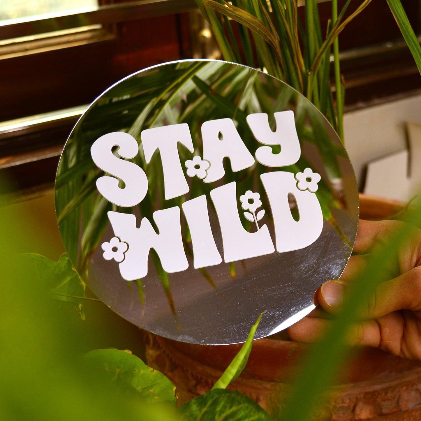 Buy Groovy mirrors with quotes Online India