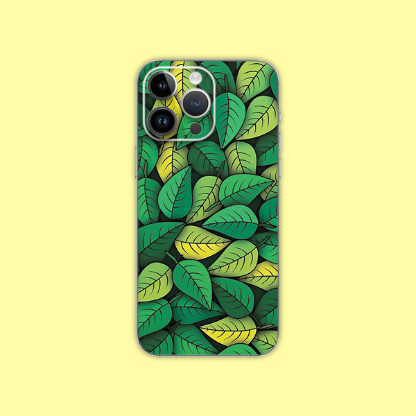 Leaves Pattern Mobile Skin