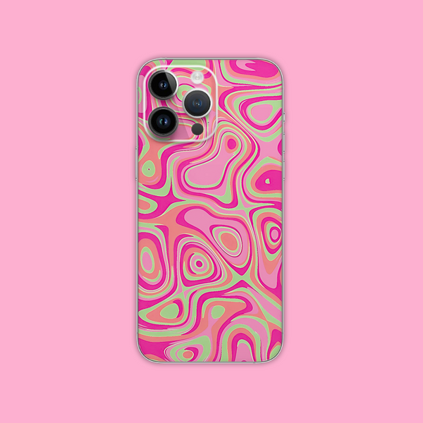 Crazy Swirls Mobile Skin