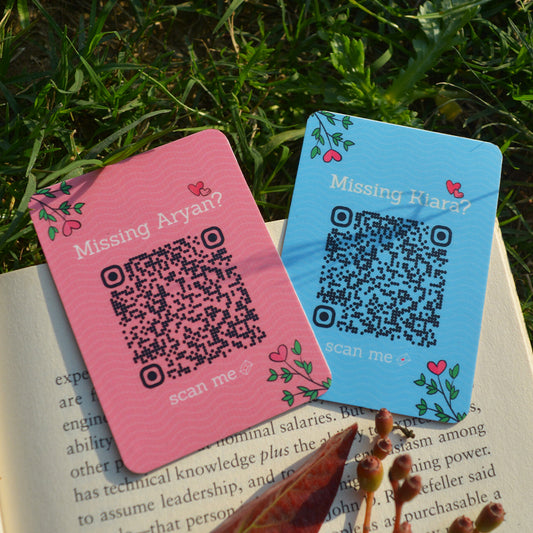 QR code love cards