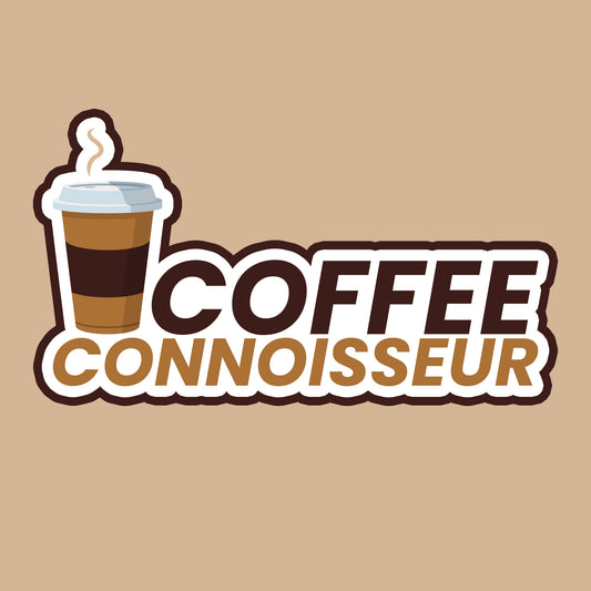 Coffee Connoisseur Sticker