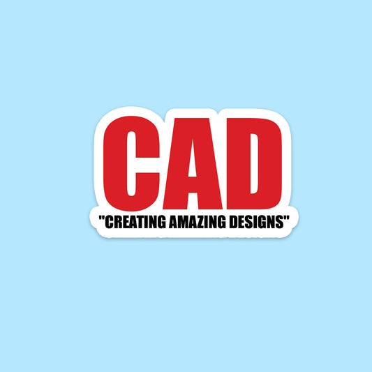 CAD Sticker