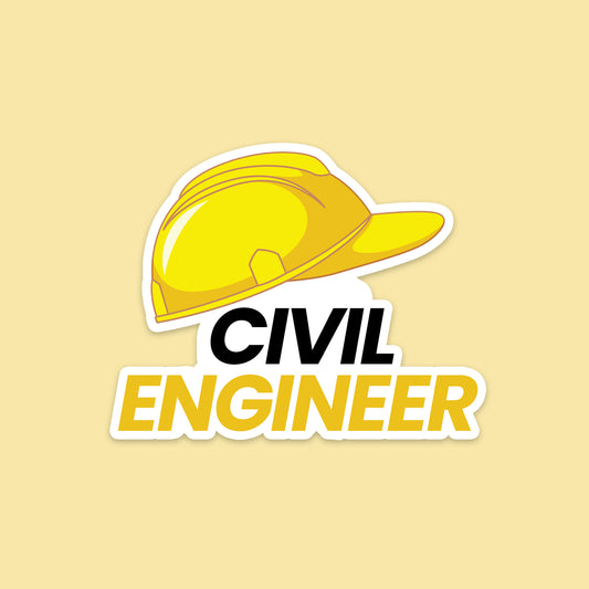 Civil Engineer Sticker