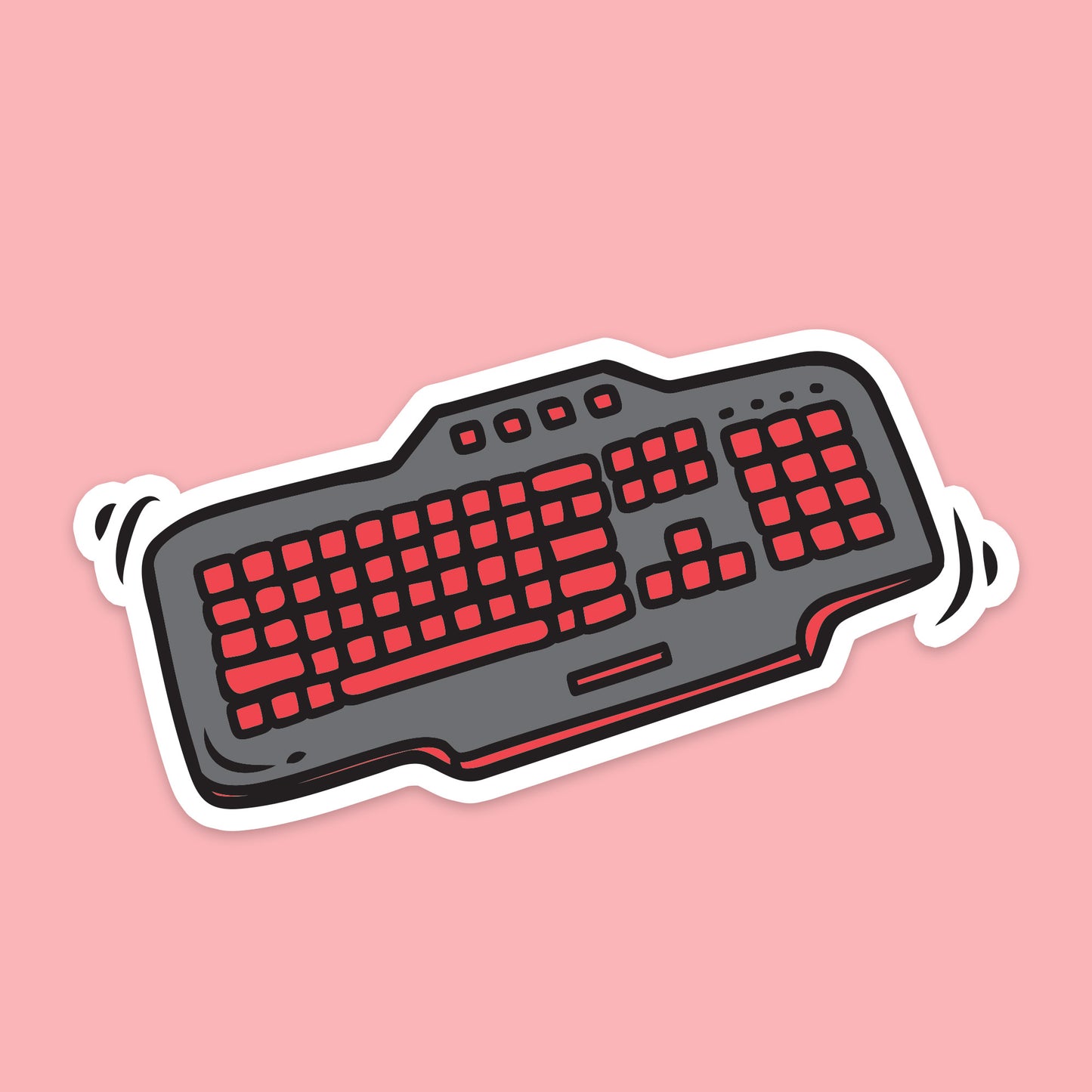 RGB Gaming Keyboard Sticker