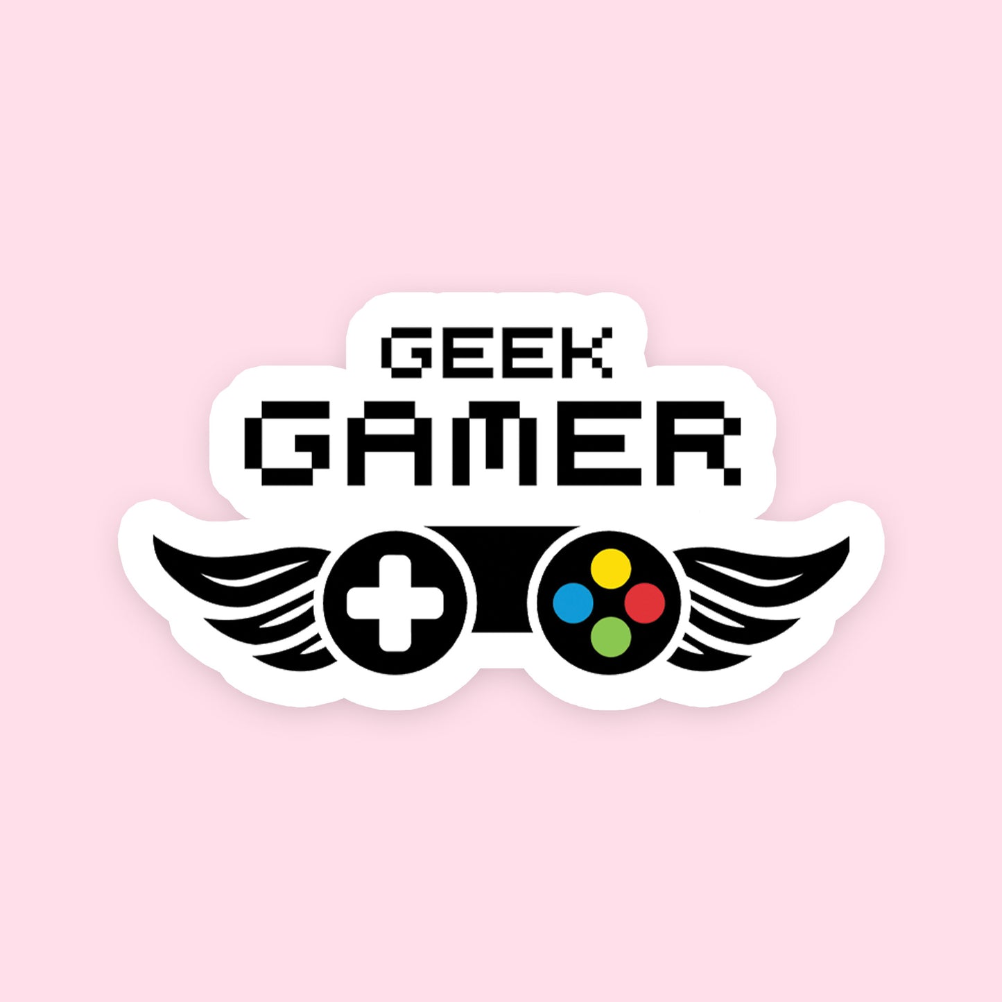 Geek Gamer Sticker