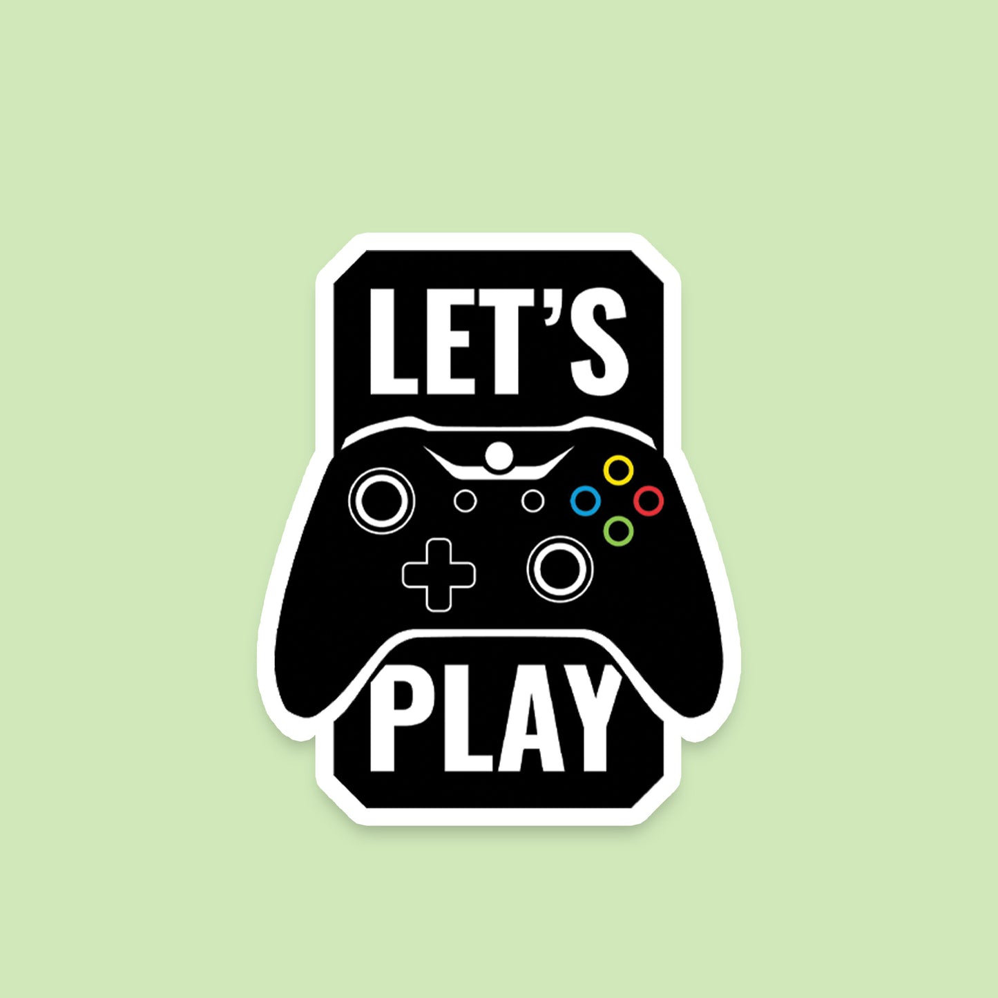 Let's Play Sticker