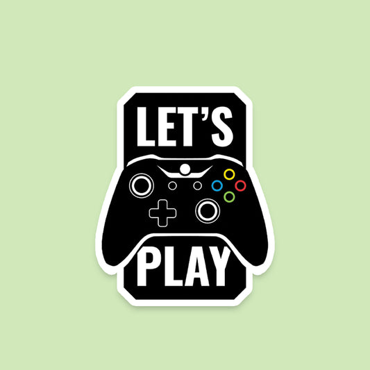 Let's Play Sticker