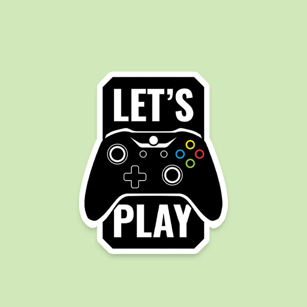 Let's Play Sticker