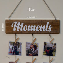 Wall decor photo hanger