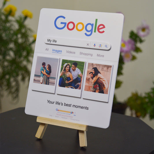 3D Google Images Frame (with Easel Stand)