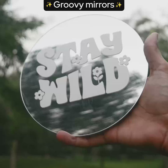 Buy Groovy mirrors with quotes Online India