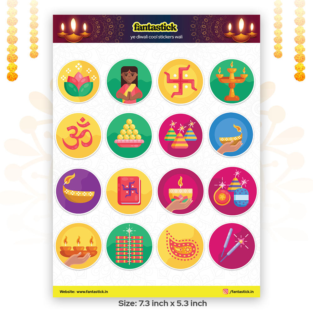 Diwali Traditions Stickers