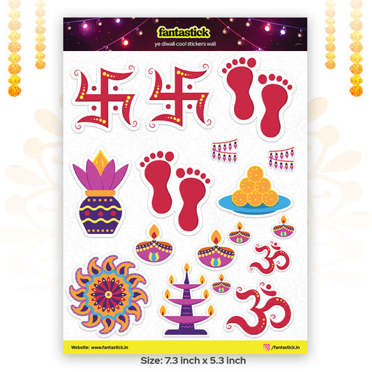 Shubh Diwali Moments Stickers