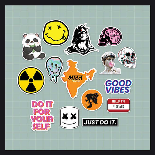 Mixed Theme Stickers Bundle