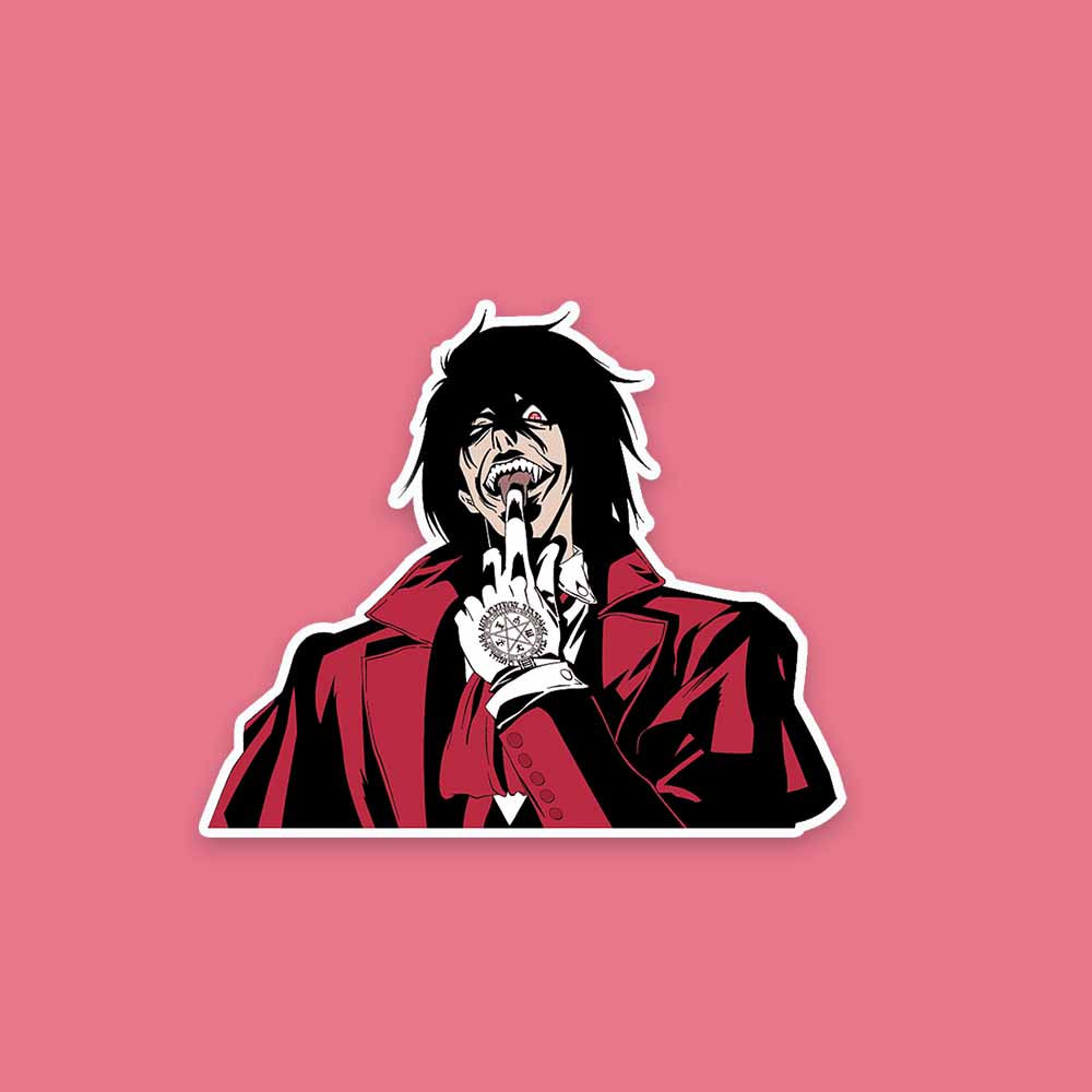 Vampire hunter Sticker