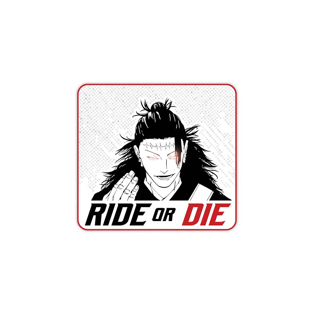 Ride or die sticker