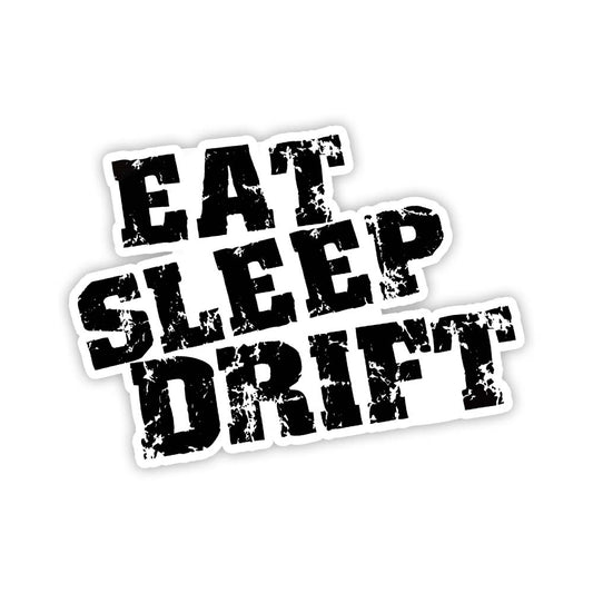 Eat Sleep Drift Car sticker