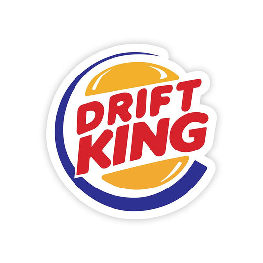 Drift king car sticker