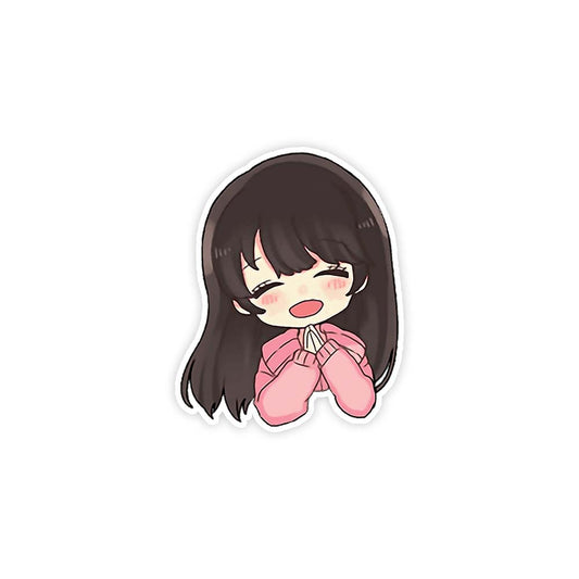 Girl Kawaii Sticker