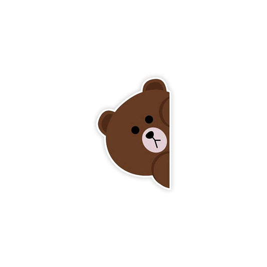 Cute bear sticker