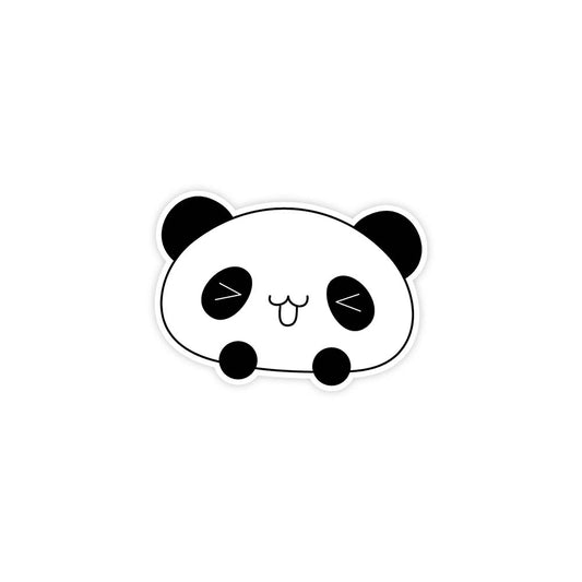 Cute panda sticker