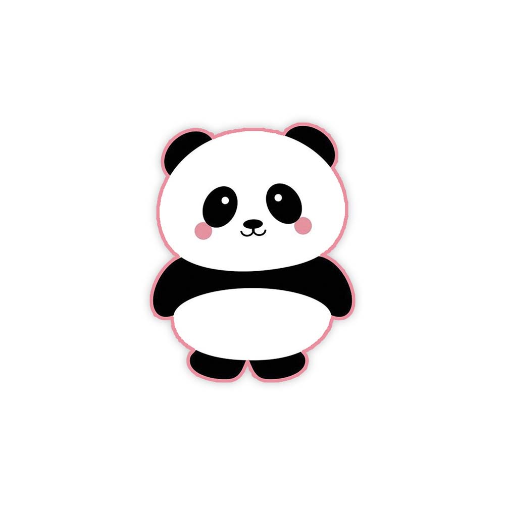 Cute panda sticker