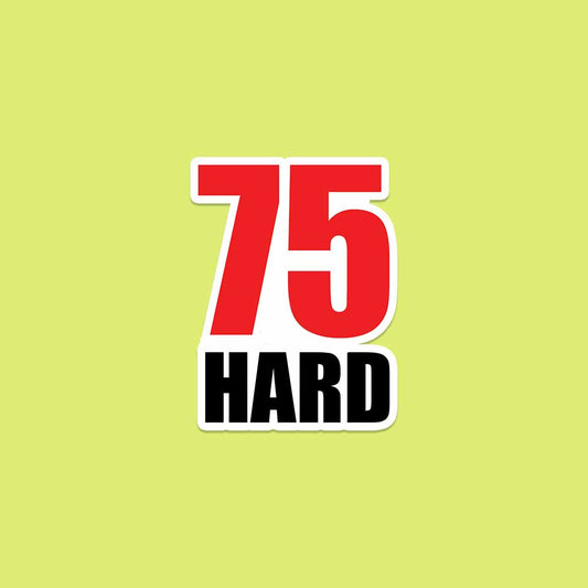 75 HARD Sticker