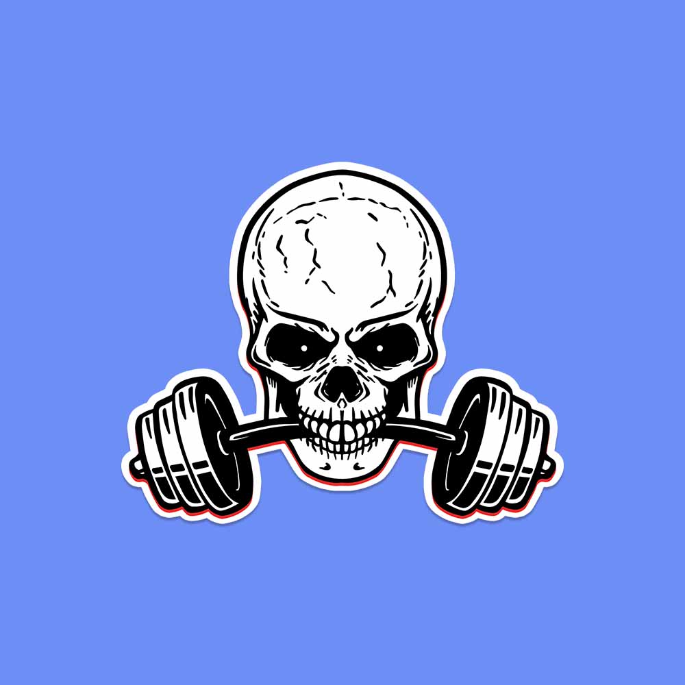 Jaws of Fitness Sticker